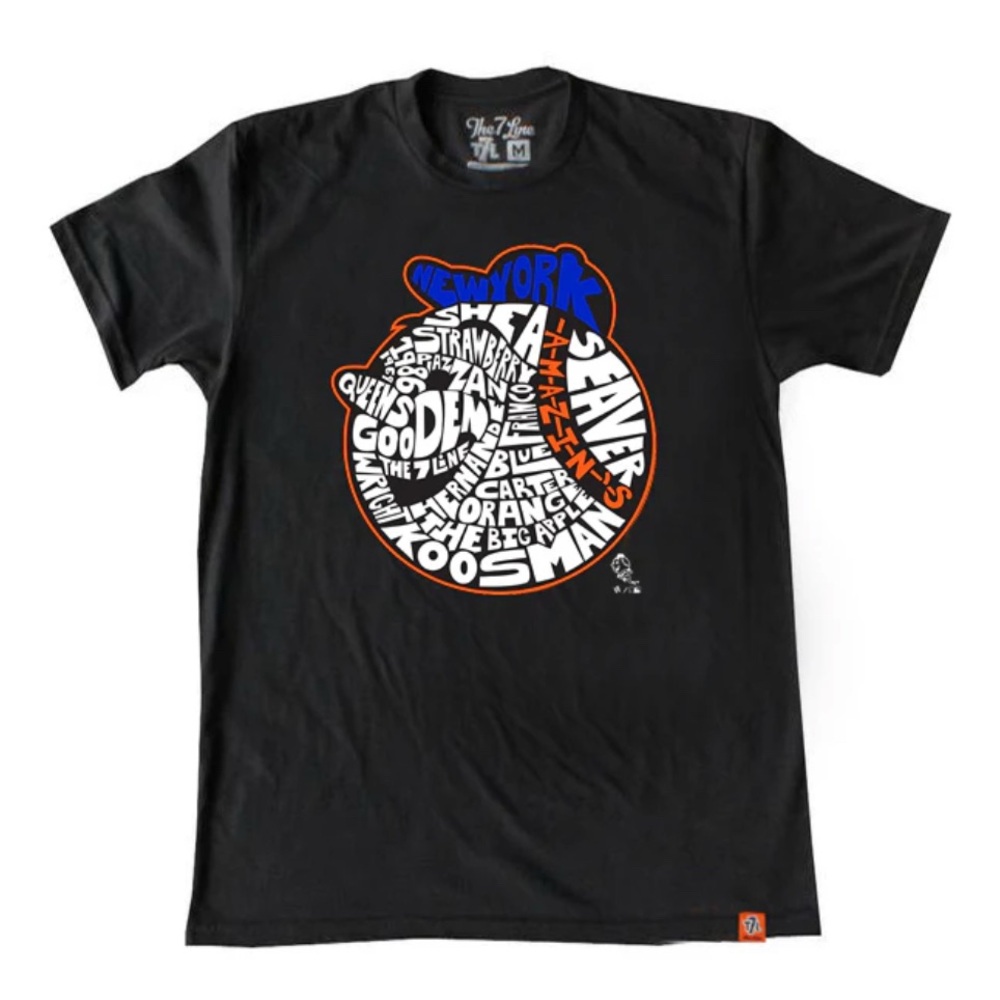 MR. MET "FILL IN" T-SHIRT Size Large